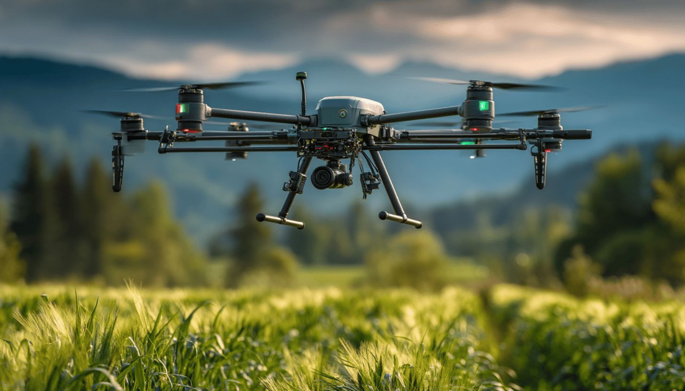 Science/High-Tech - Revolutionizing agriculture with drone technology: benefits and challenges